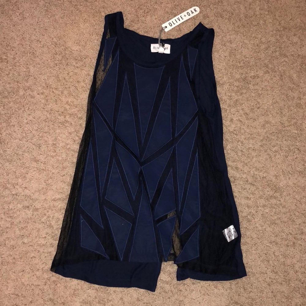 Navy blue tank top!